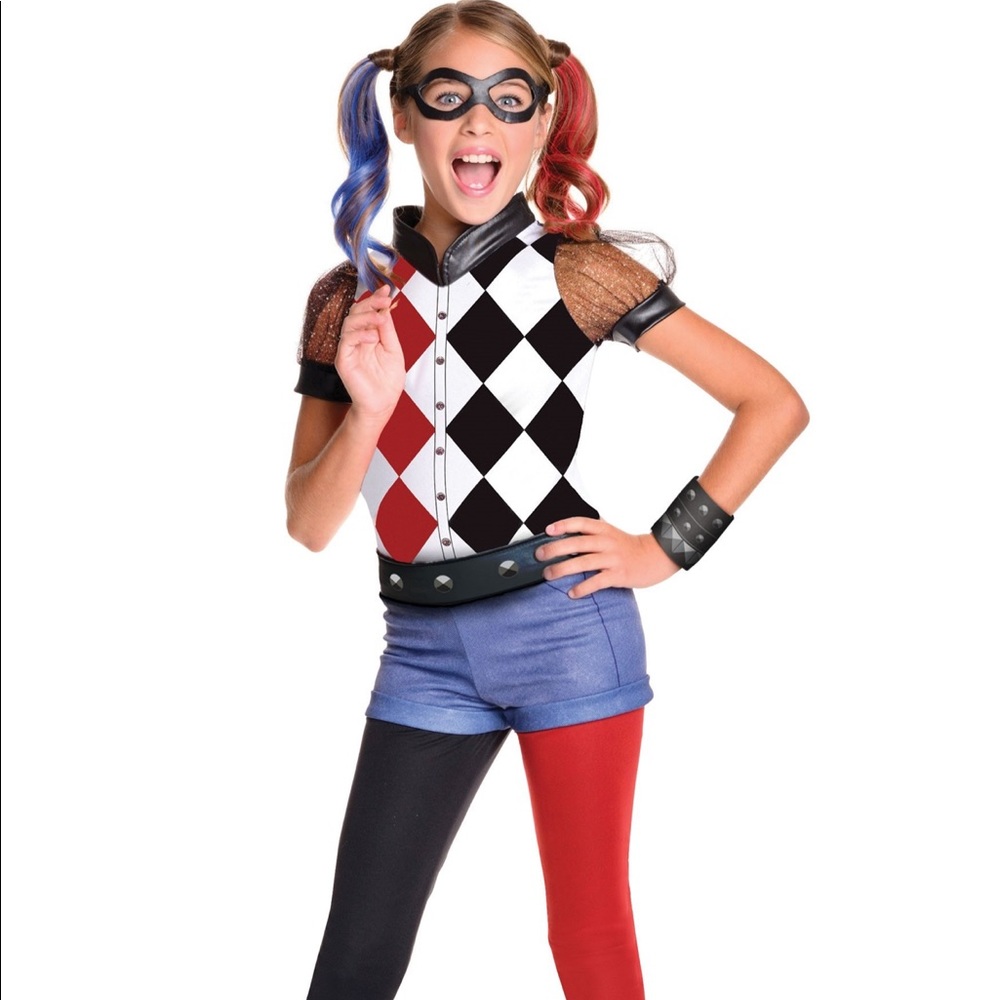 Girls Harley Quinn Costume